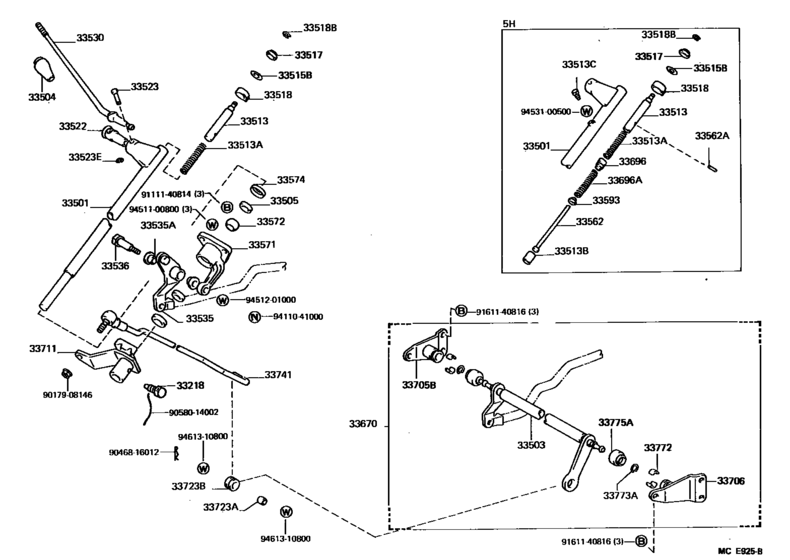 Control Shaft & Crossshaft