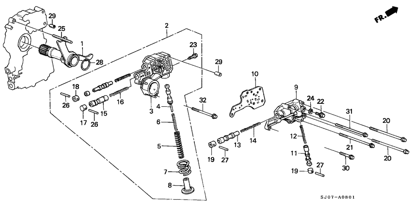 Regulator/lock up valve
