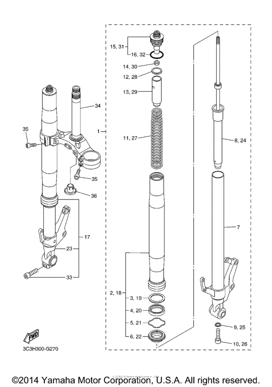 Front fork