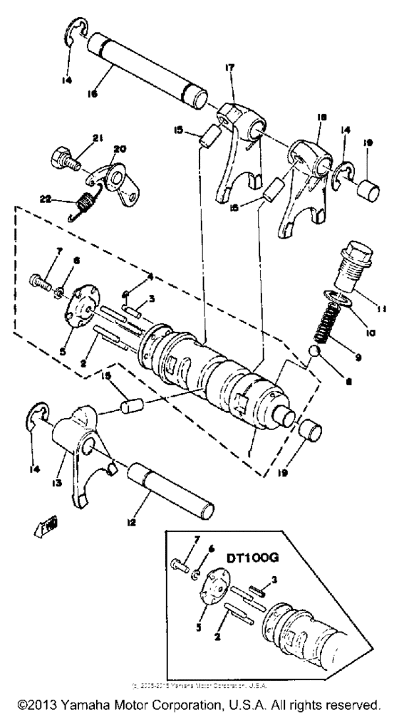 Shift Cam & Fork