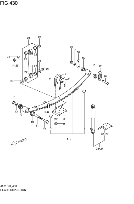 rear suspension