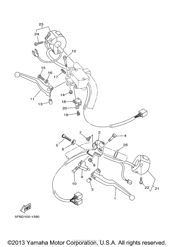 Handle switch & lever