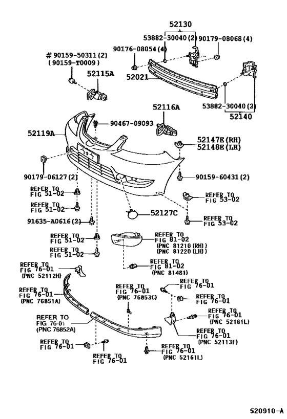 Front Bumper & Bumper Stay