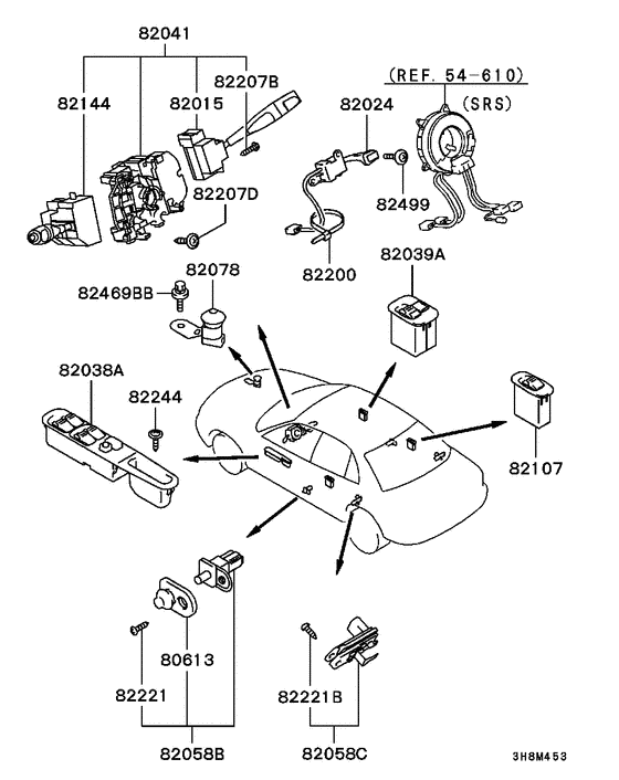 Switch & cigar lighter