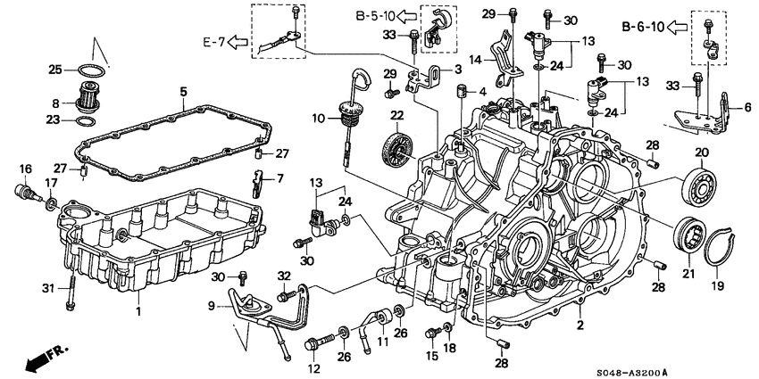 Transmission housing/ oil pan
