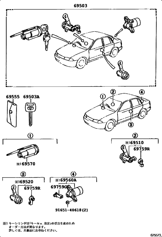 Lock Cylinder Set