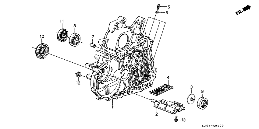 Torque converter housing