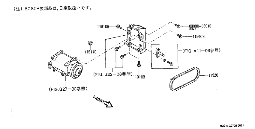 Compressor mounting & fitting