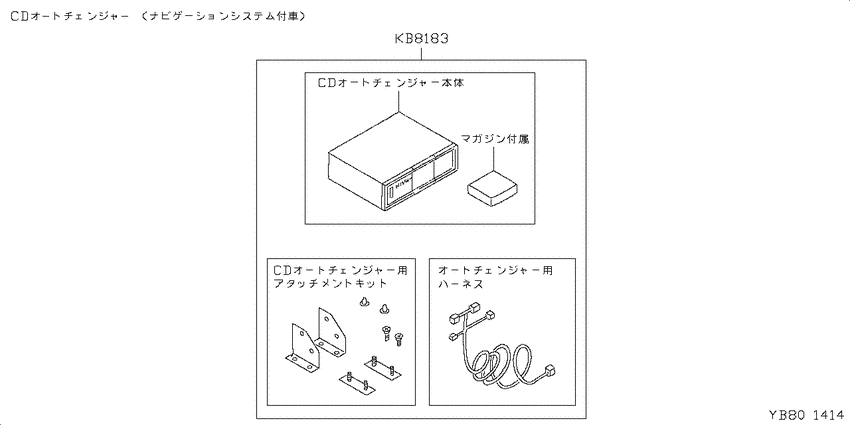 stereo, TV, navigator