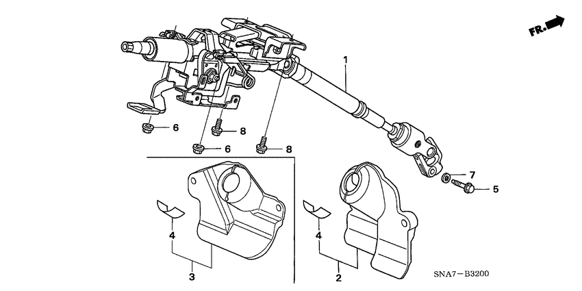 Steering column