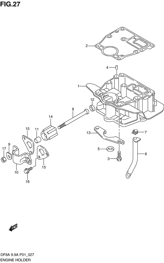 Engine holder