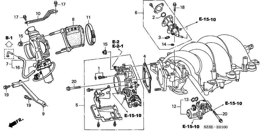 Throttle body