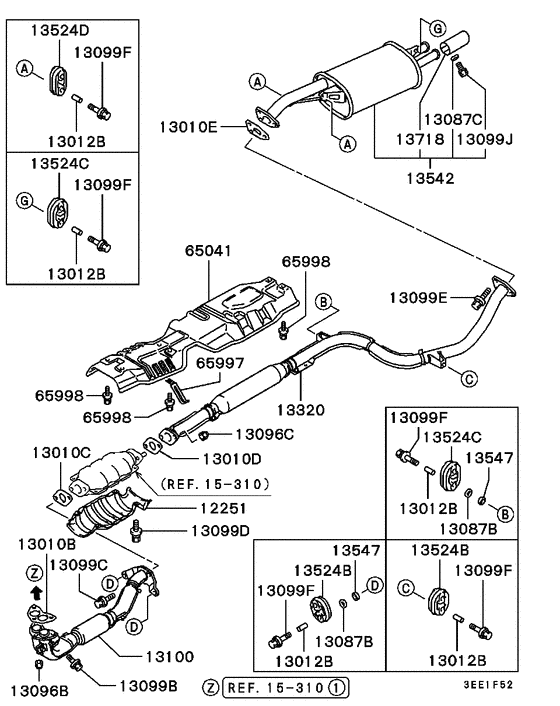 Exhaust pipe & muffler