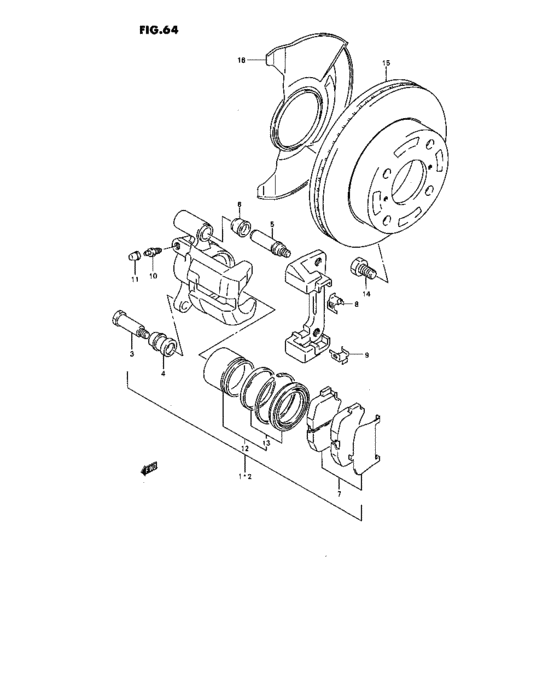 Front brake