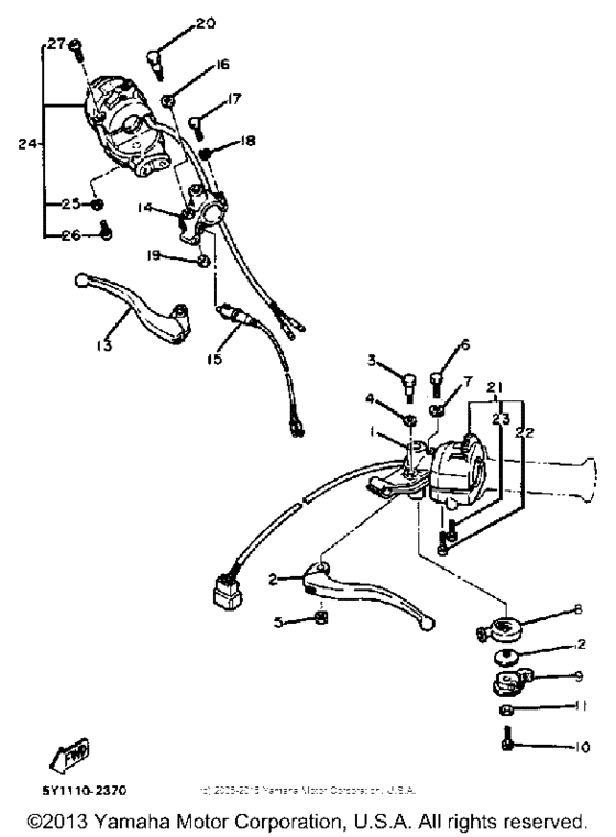 Handle switch & lever