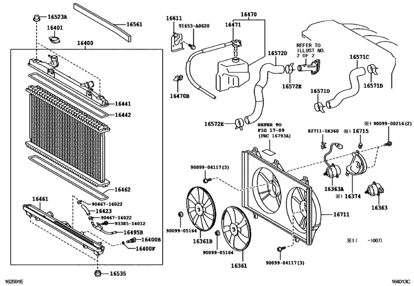 Radiator & Water Outlet