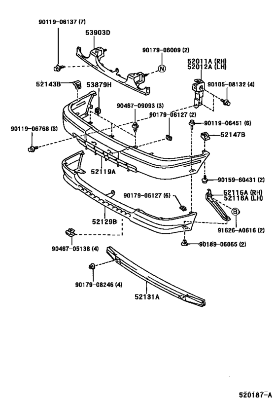Front Bumper & Bumper Stay