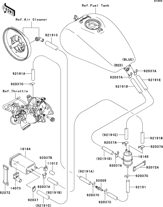 Fuel evaporative system(ca)