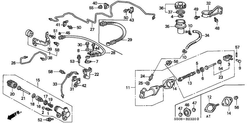 Clutch master cylinder