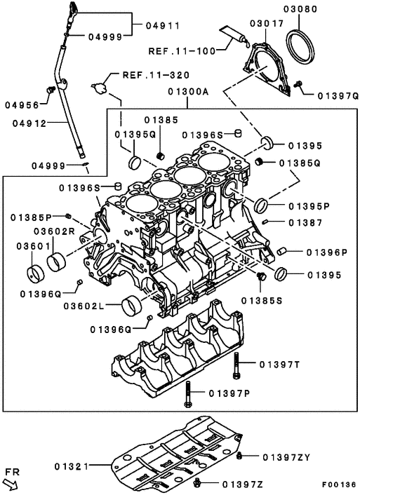 Cylinder block