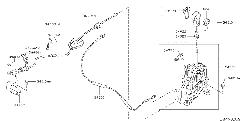 Auto transmission control device
