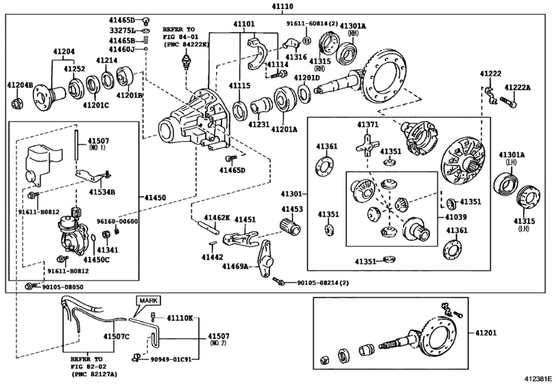 Rear Axle Housing & Differential