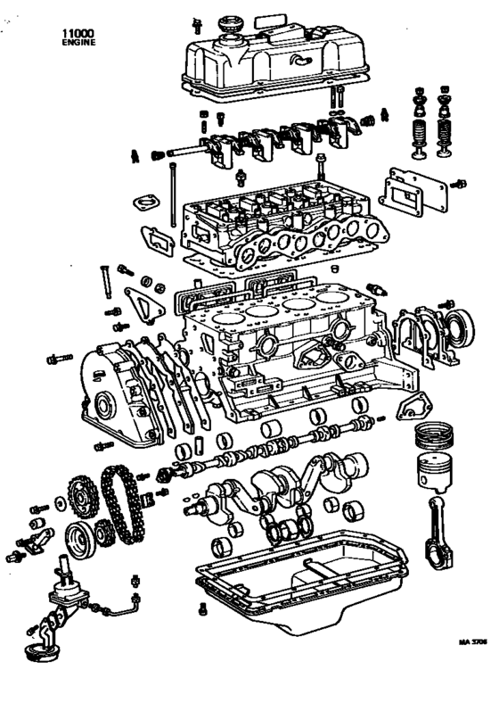 Partial Engine Assembly
