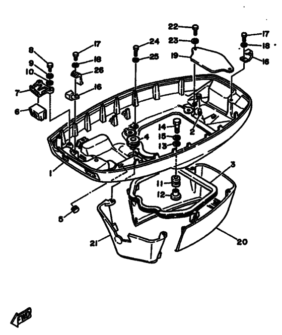 Bottom cowling