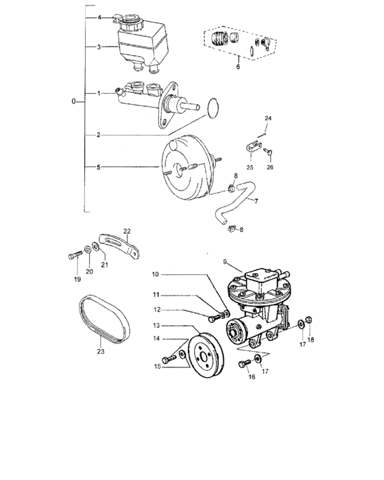 Brake master cylinder