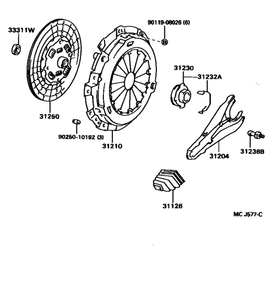 Clutch & Release Fork