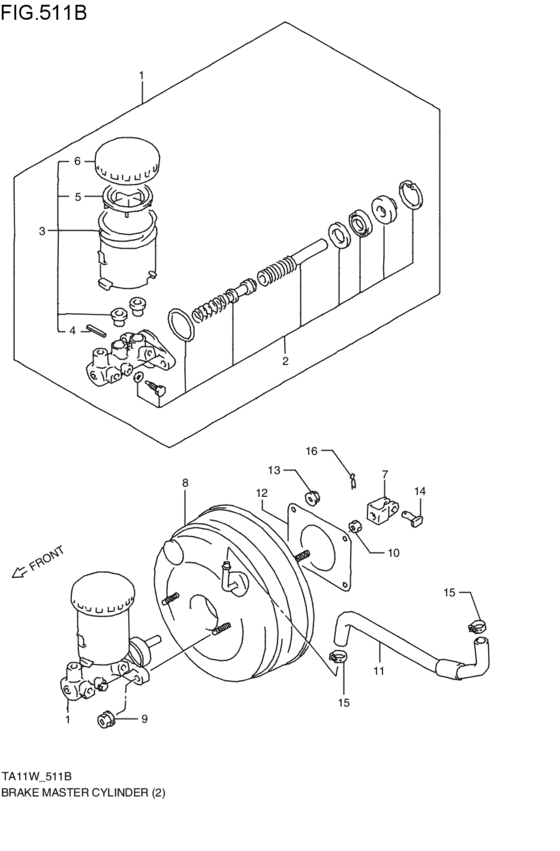 brakes master cylinder