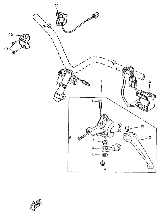 Handle switch & lever