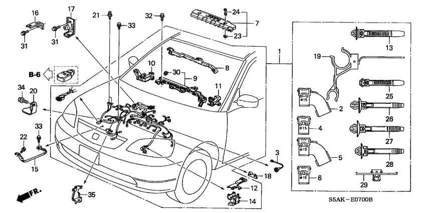 Engine wire harness