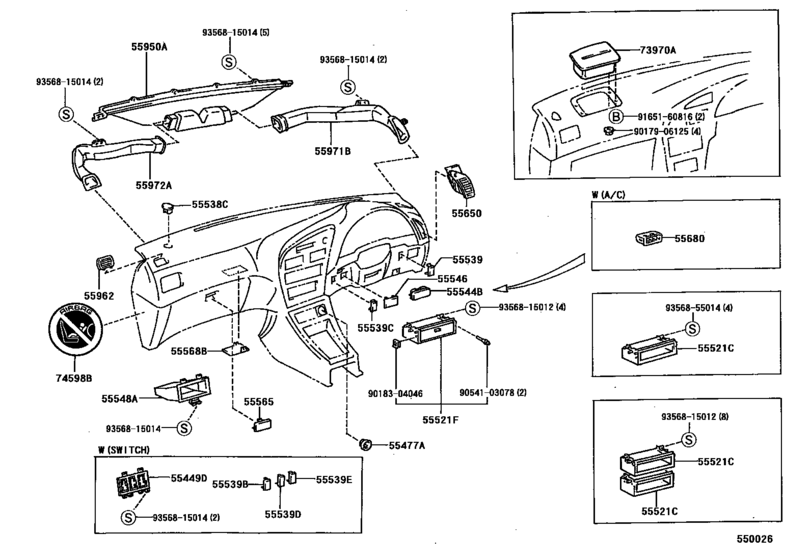 Instrument Panel & Glove Compartment