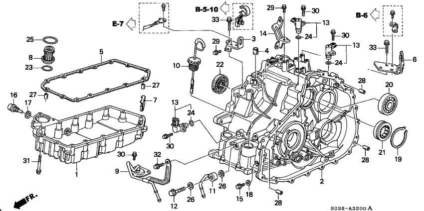 Transmission housing/ oil pan