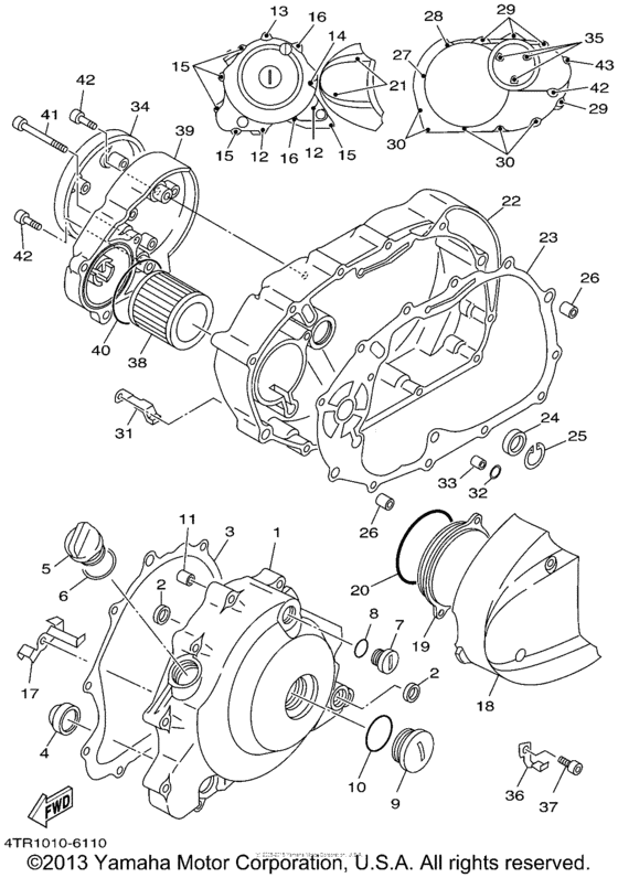 Crankcase cover