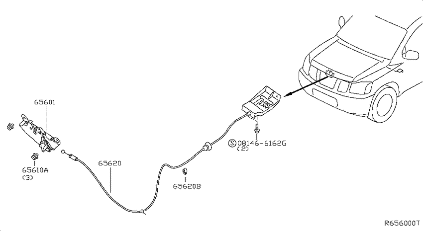 Hood lock control