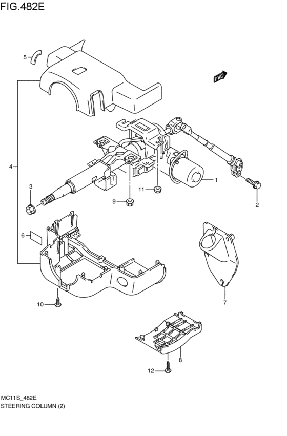 steering column