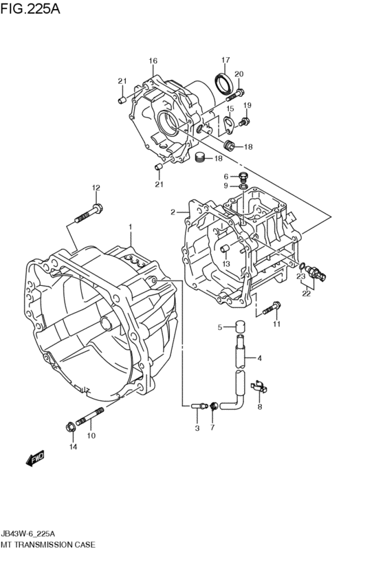 mt - transmission case