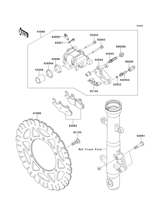 Front brake