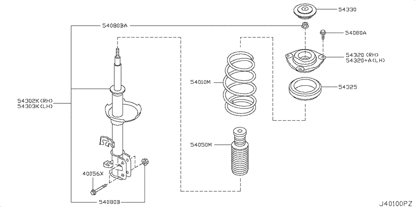 Front suspension