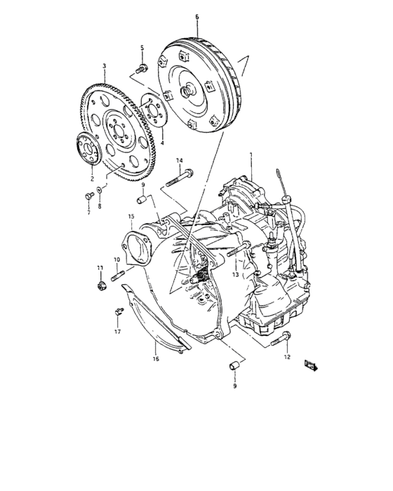 At assy and torque converter