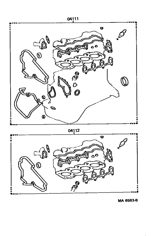 Engine Overhaul Gasket Kit