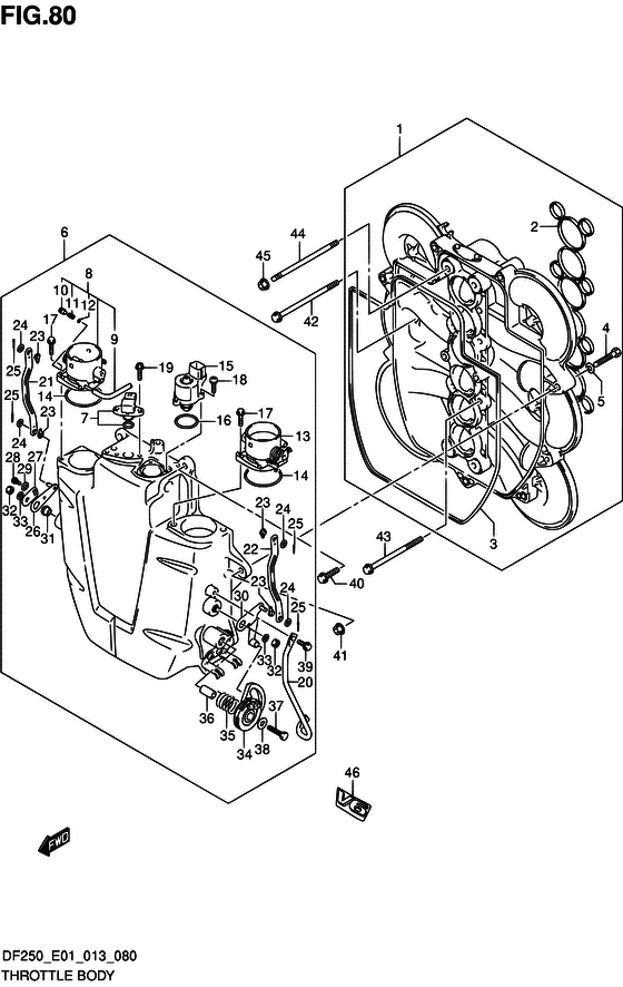 Throttle body