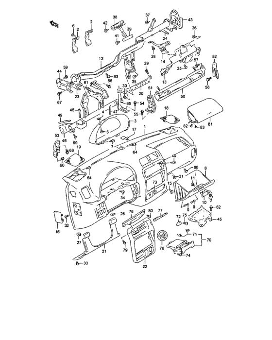 Instrument panel
