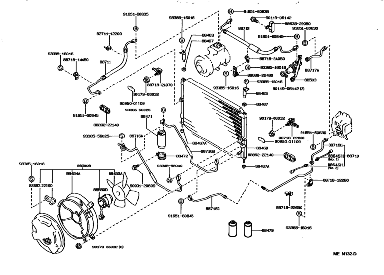 Heating & Air Conditioning - Cooler Piping