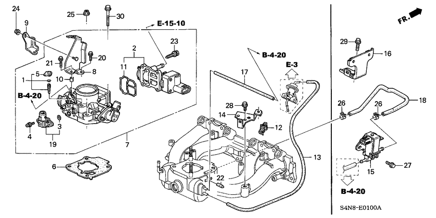 Throttle body