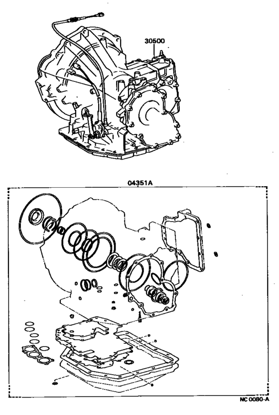 Transaxle Or Transmission Assy & Gasket Kit (Atm)