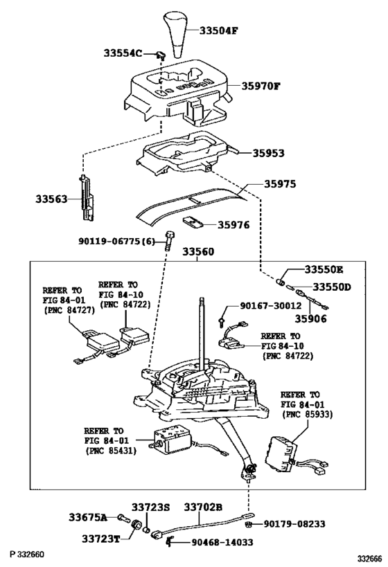 Shift Lever & Retainer