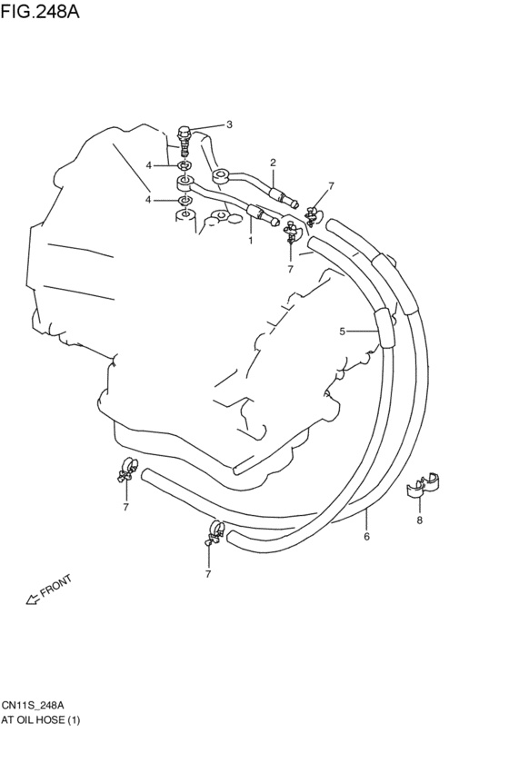 at - oil hose